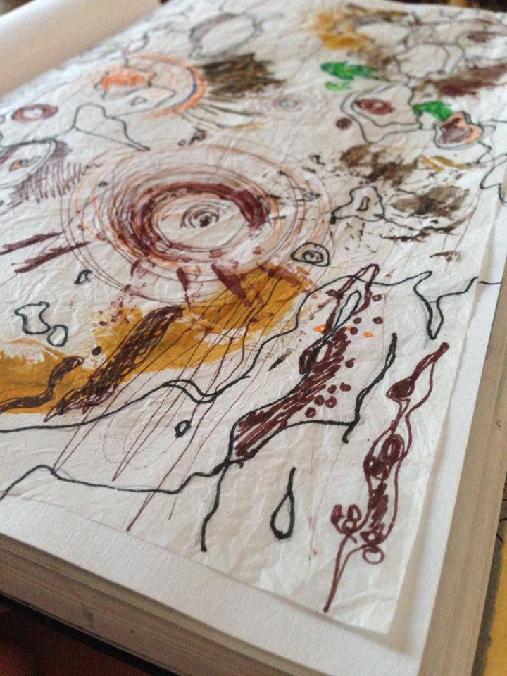 tree bark drawing