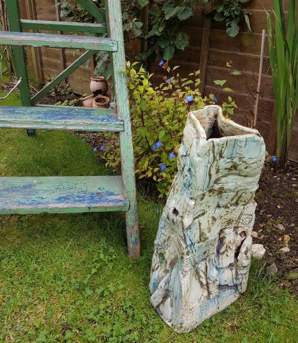 ceramic garden vessel planter