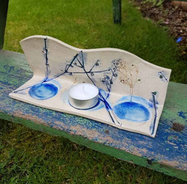 ceramic tea light holder
