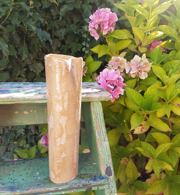 silver birch vase