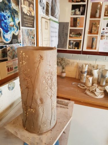 hand built vase