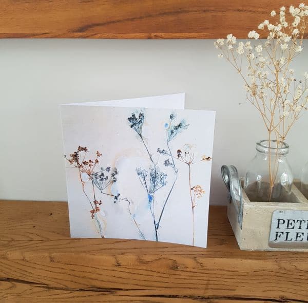 cow parsley card