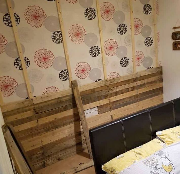 pallet wall