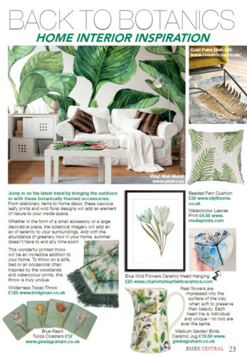 botanical themed publication