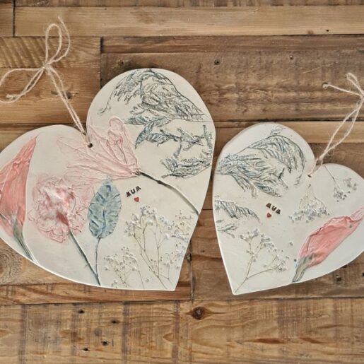 memorial ceramic heart plaques funeral flowers memorial ceramic heart plaques funeral flowers
