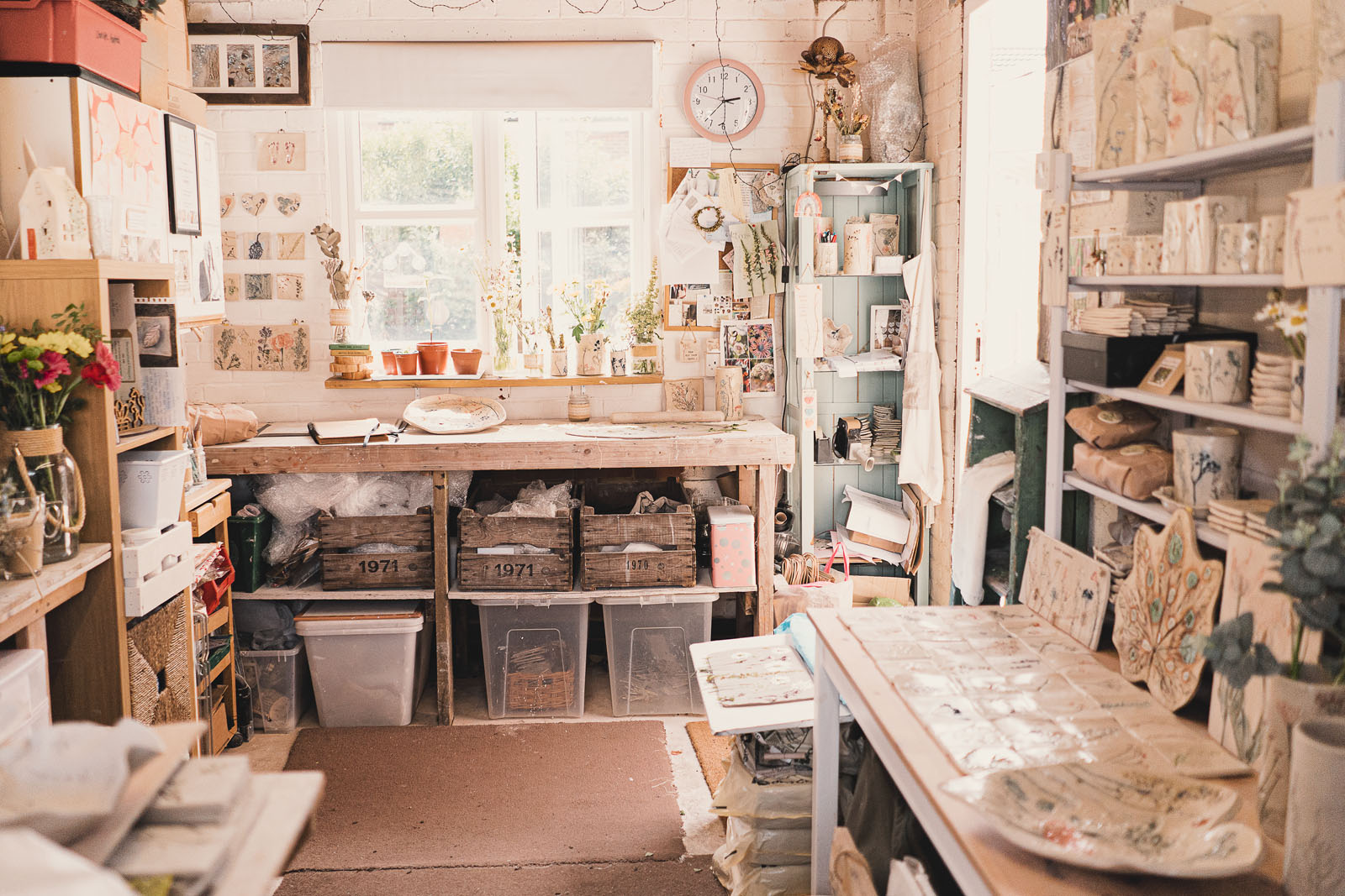 Charlotte Hupfield Ceramics studio Charlotte Hupfield Ceramics studio
