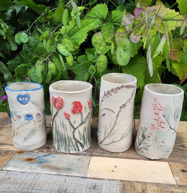 ceramic vases made on workshop northamptonshire