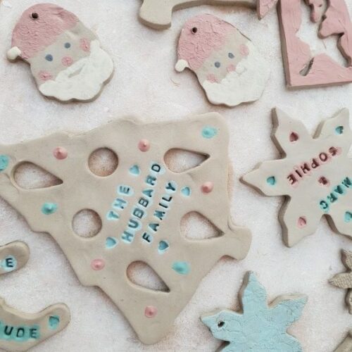 ceramic christmas decorations workshop northants