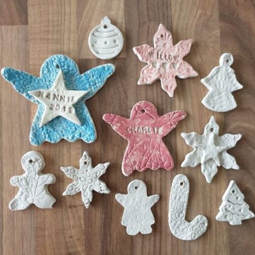 ceramic christmas decorations workshop northants