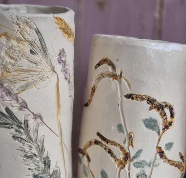 handmade ceramic vase workshop