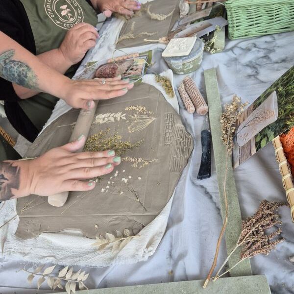 ceramic tile making workshop pottery workshop northants