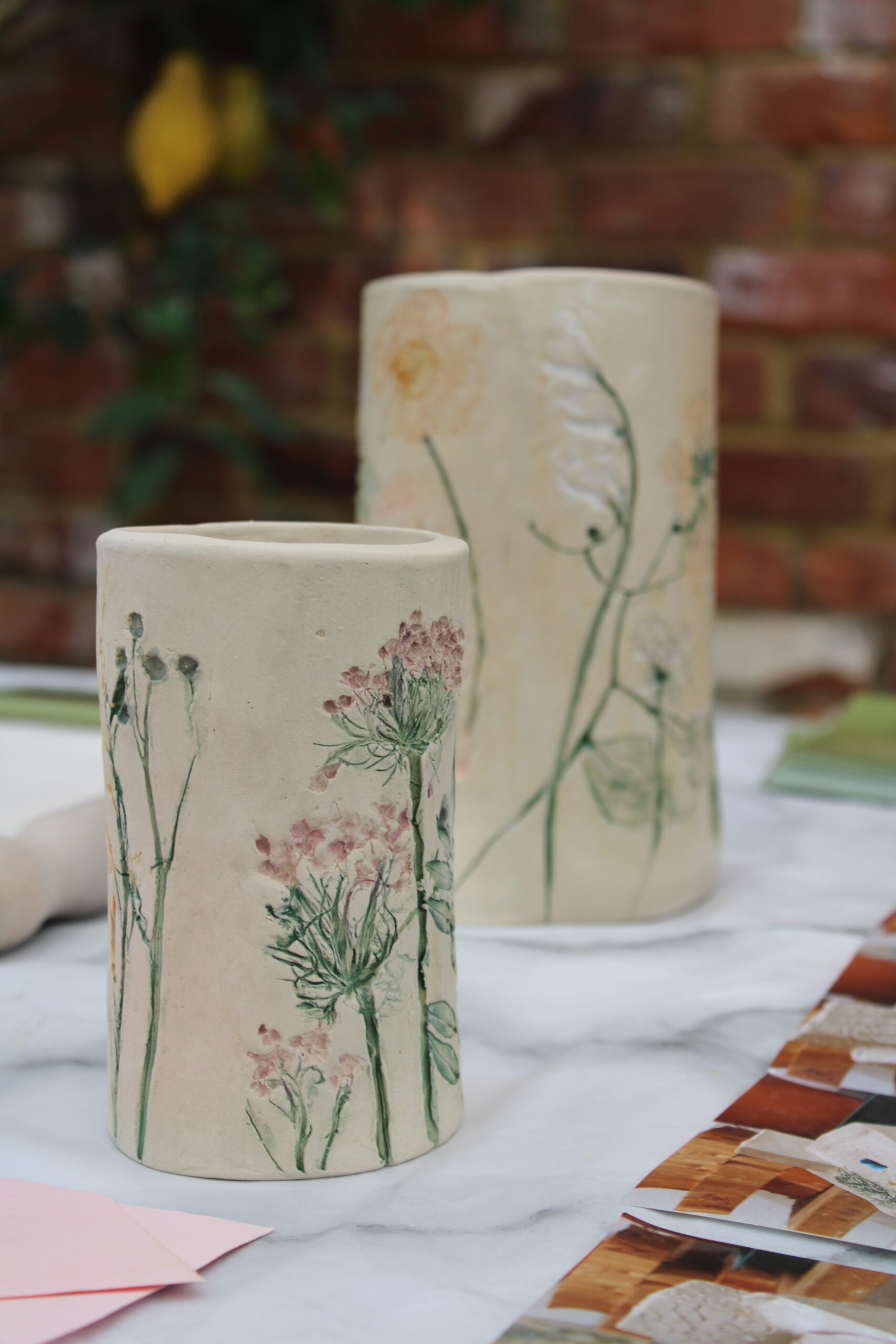 pottery vase making workshop